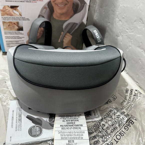 HoMedics Neck Massager DUAL COMFORT PRO Shiatsu and Vibration with Heat - Picture 10 of 16